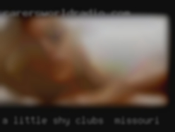 A little shy clubs in Missouri at first though.
