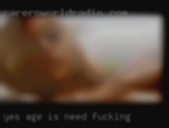 Yes need fucking age is just a number..